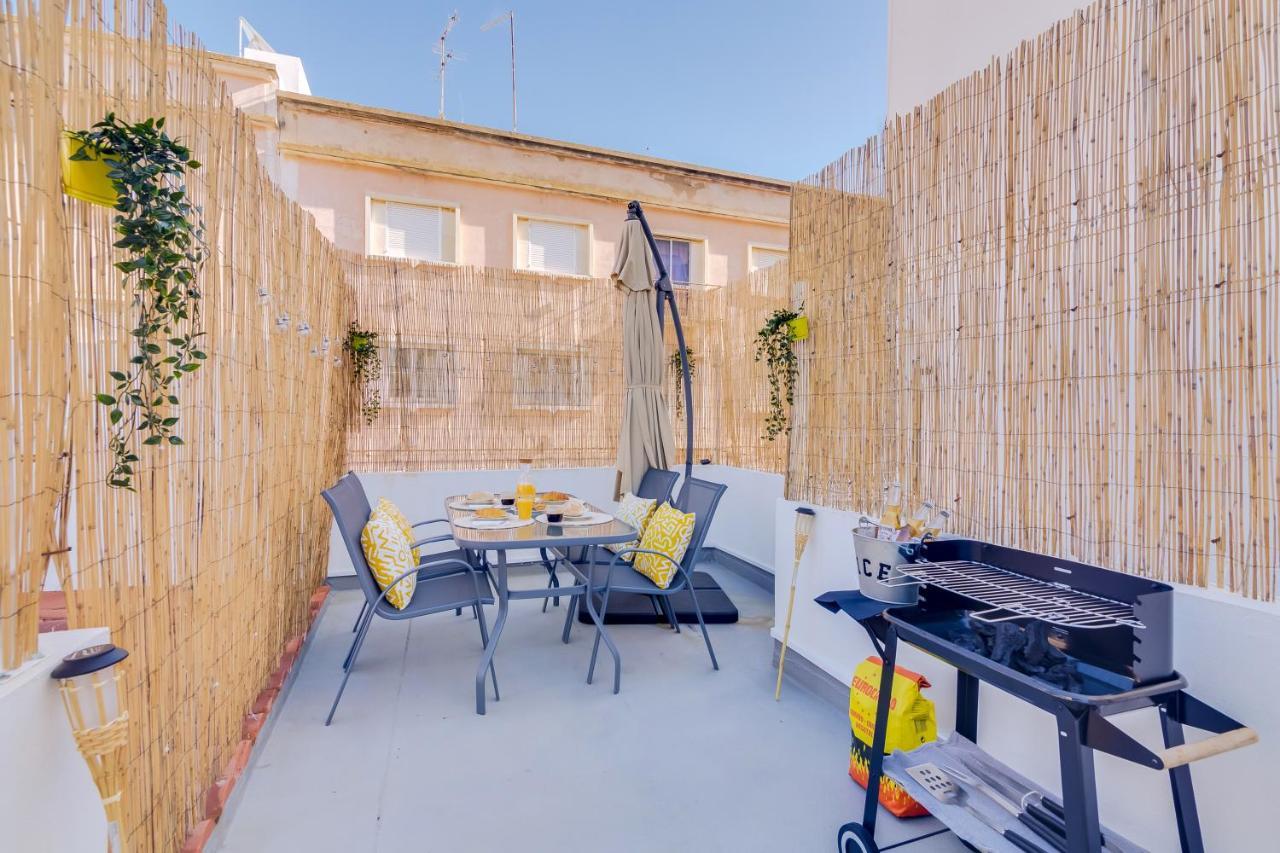 Villa Faro: Casa Trevo Com Terraco Bbq Exterior foto